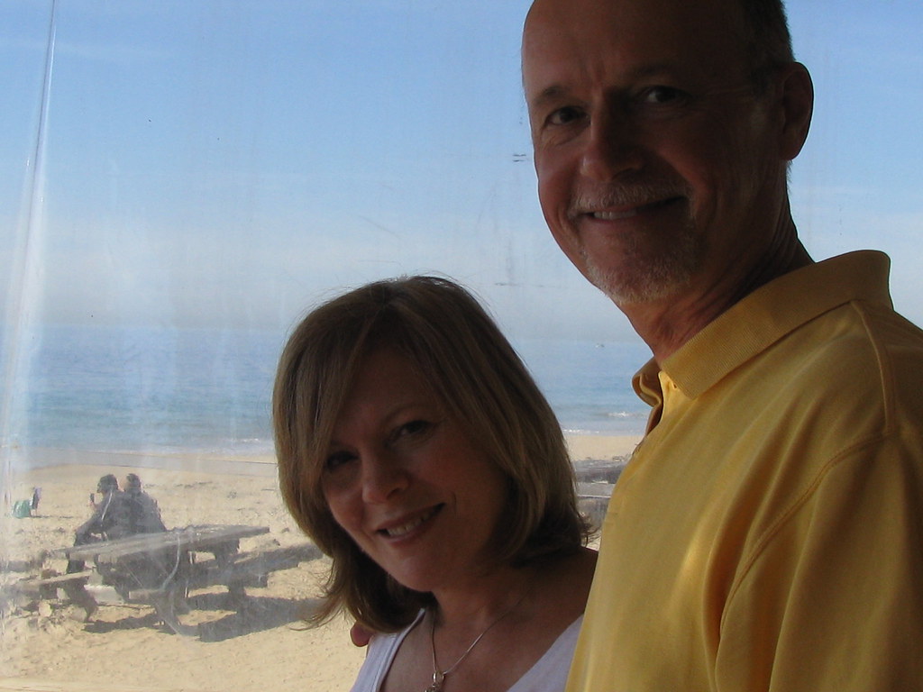 Elaine & Murray, Crystal Cove Beach, CA Elaine Flickr