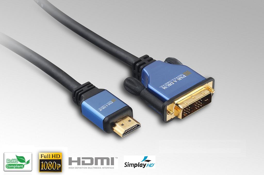 HDMIDVI Blue Cable HDMII Flickr