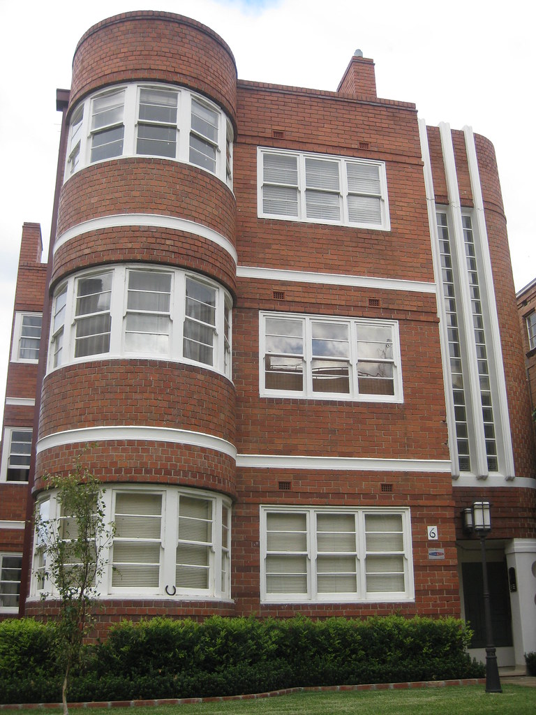 Art Deco Block of Flats East Melbourne In East Melbourne… Flickr