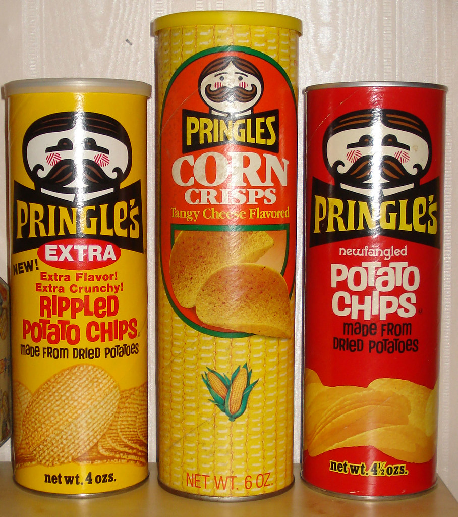 Pringle's cans I love me the early Pringle's cans. I prefe… Flickr