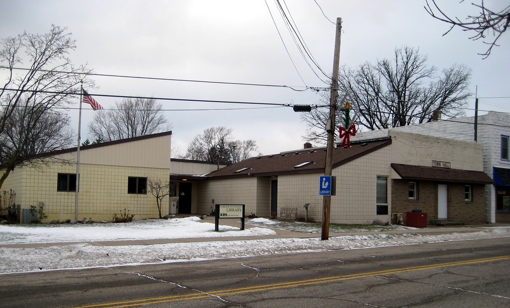 Library in Kent City Tyrone Township Library in the villag… Flickr