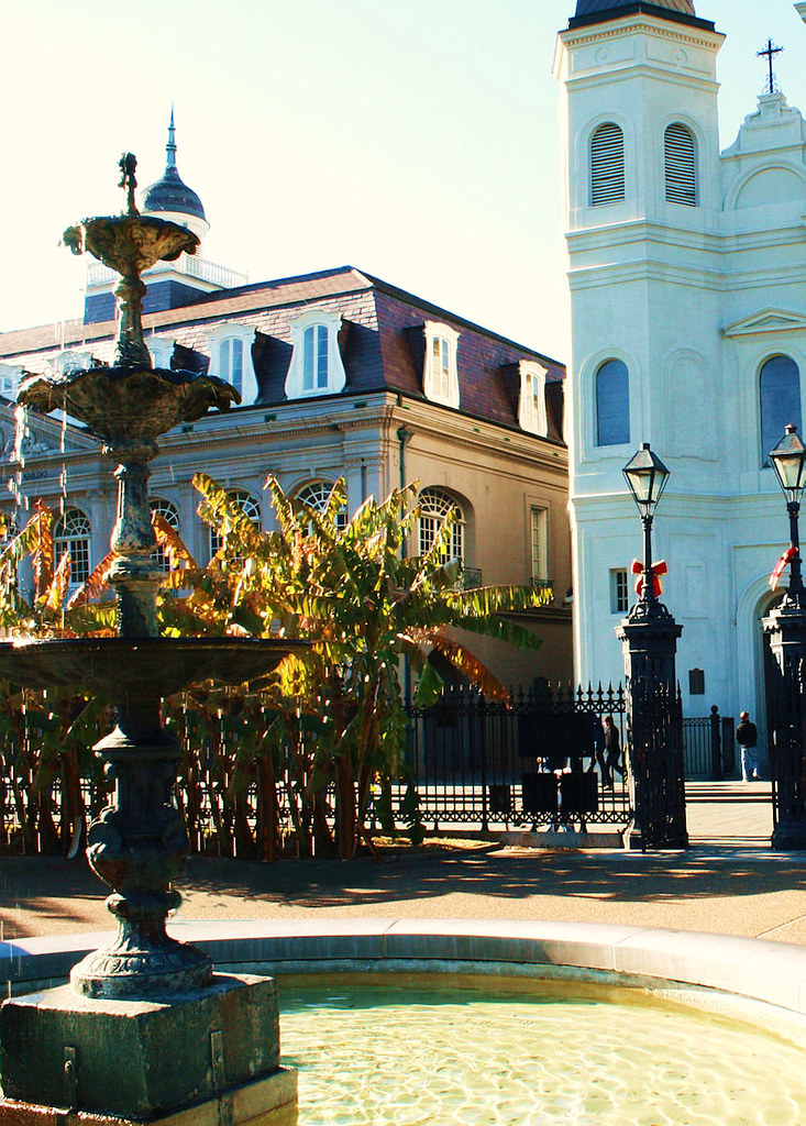 Jackson Square fountain Kelsey Flickr
