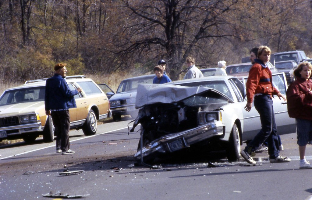 19871018 13 car crash near Red Wing, MN David Wilson Flickr
