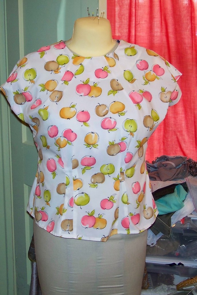 Front Sencha Blouse by Colette Patterns Danvillegirl Flickr