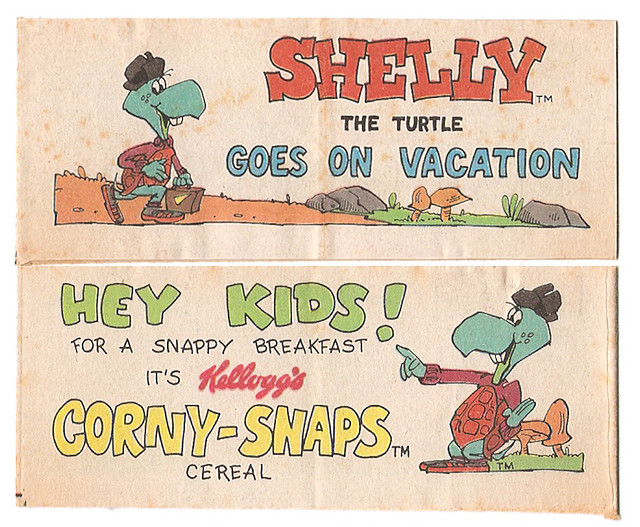1975 Kellogg's CornySnaps Cereal Box Premium Comic Flickr