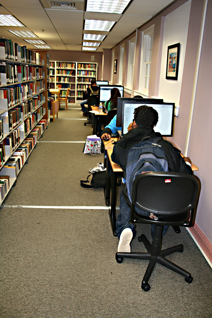 FAMU Coleman Library Fourth floor of Coleman LIbrary FAMU Coleman