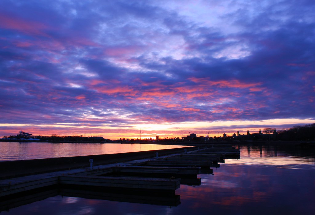 First Spring Weather Sunset Flickr