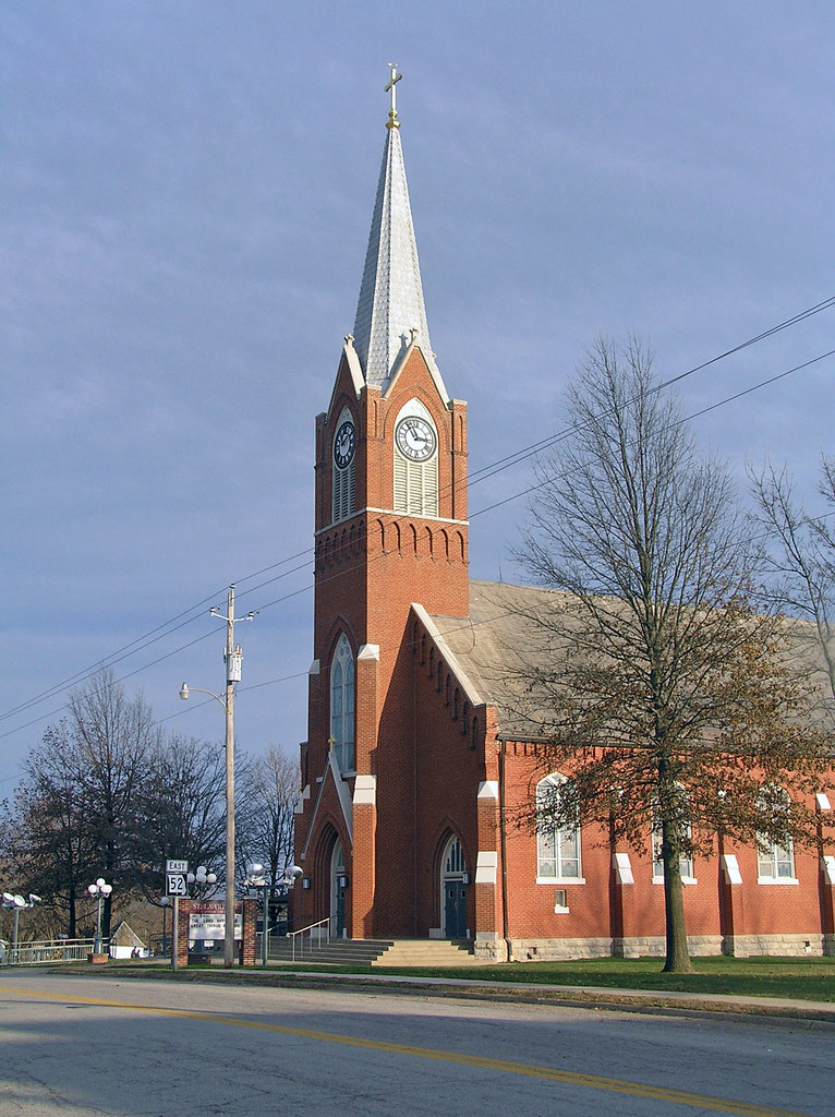 church spire on Main Street St. Elizabeth, Missouri near t… Flickr
