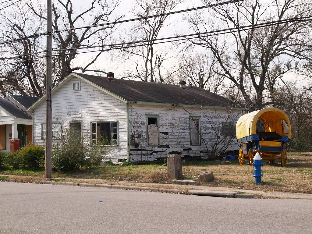 Houston Texas Old Historic Third Ward Near Downtown Roads … Flickr