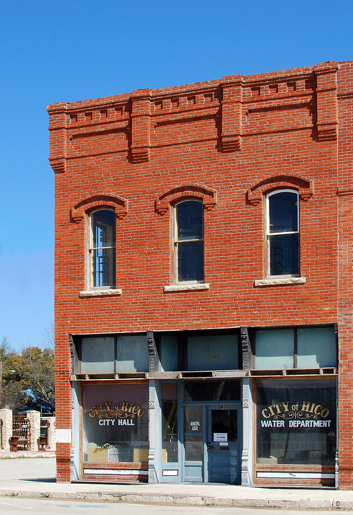 City Hall and Water Dept, Hico TX digitaljp Flickr