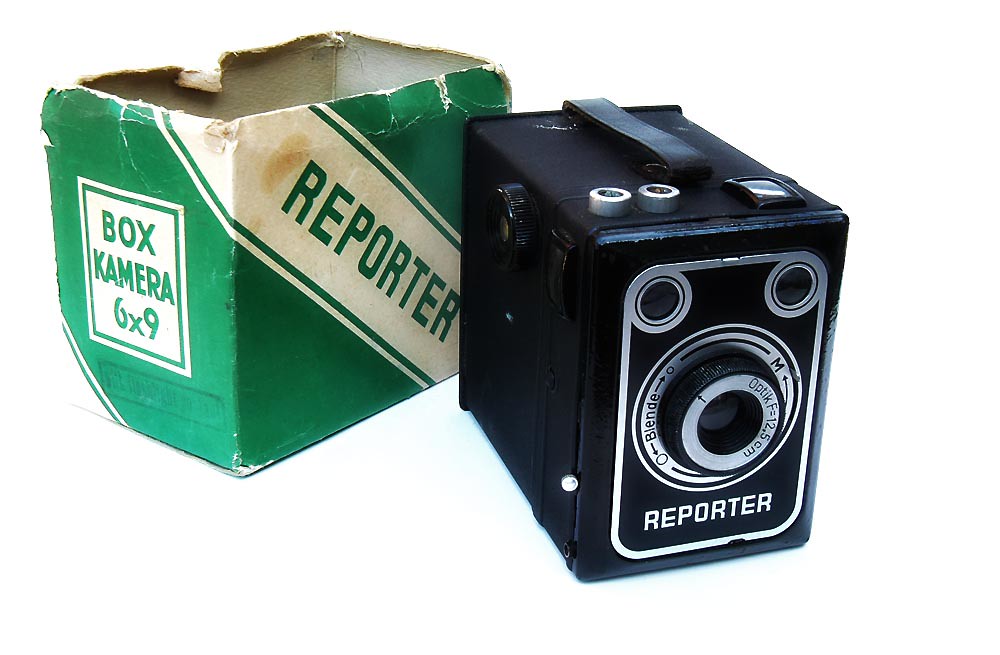 Braun Reporter Vintage Box Camera ©1955 made by Braun (Ger… Flickr