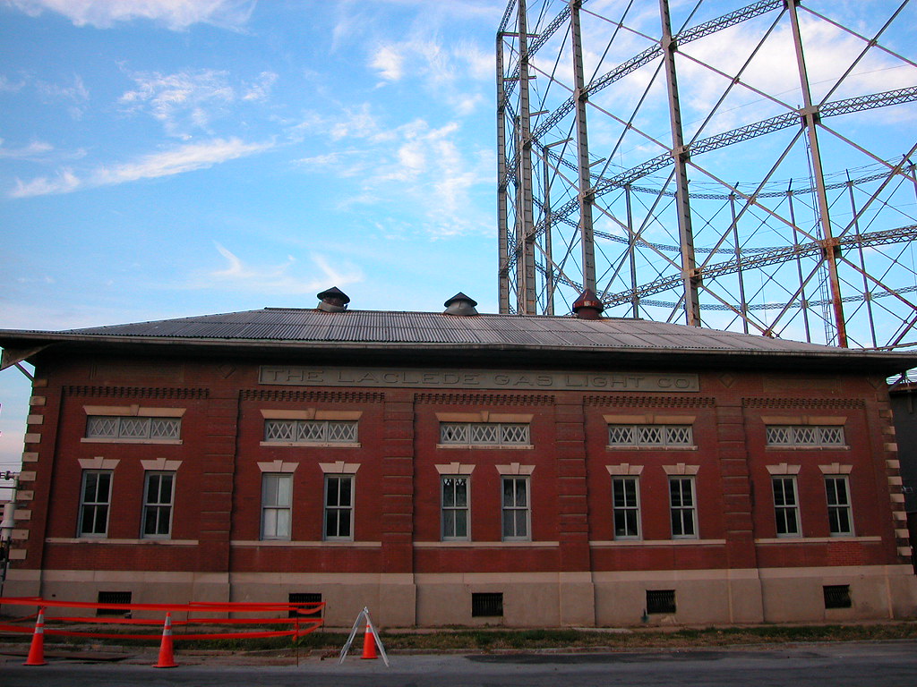 Laclede Gas Company Pumping Station G Blogged here. Michael Allen