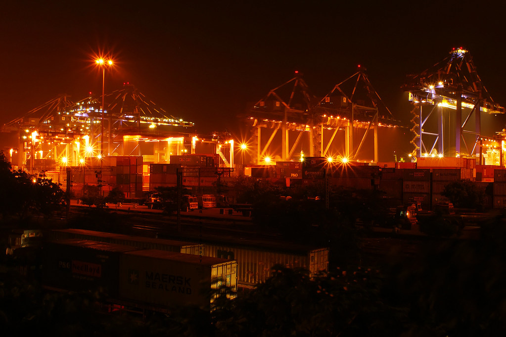 harbour ClickedChennai Container Terminal,Chennai Rajarathinam