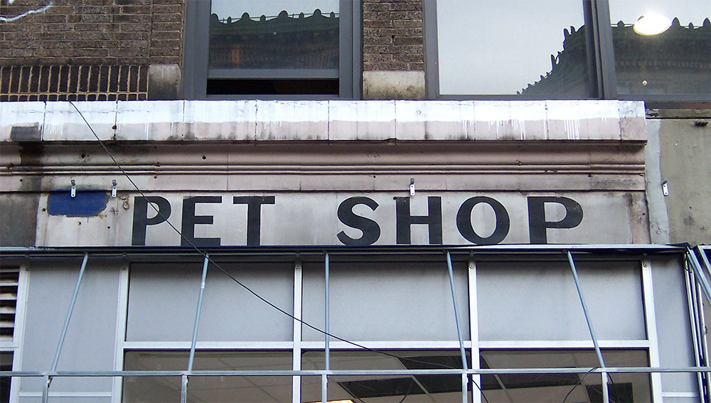 Old Pet Shop Sign Broadway 75th St, Manhattan Old 60s pe… Flickr