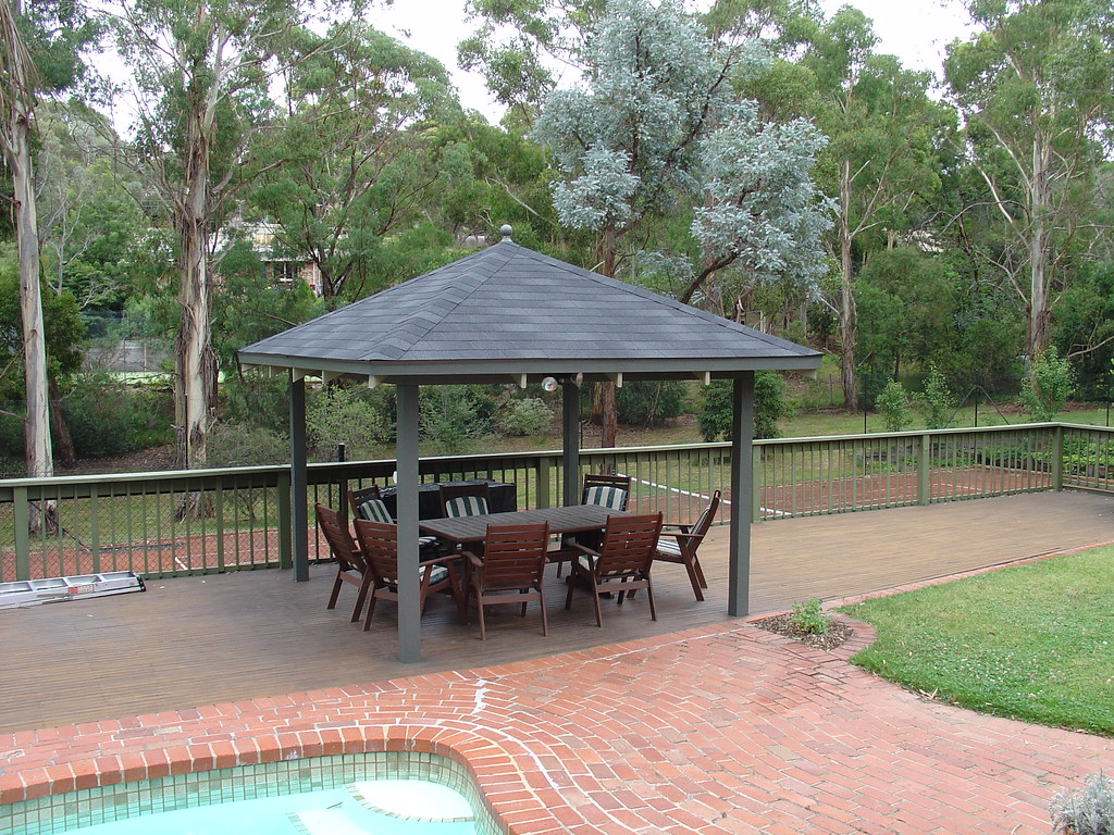 Do it yourself outdoor gazebo Melbourne Australia www.diy… Flickr