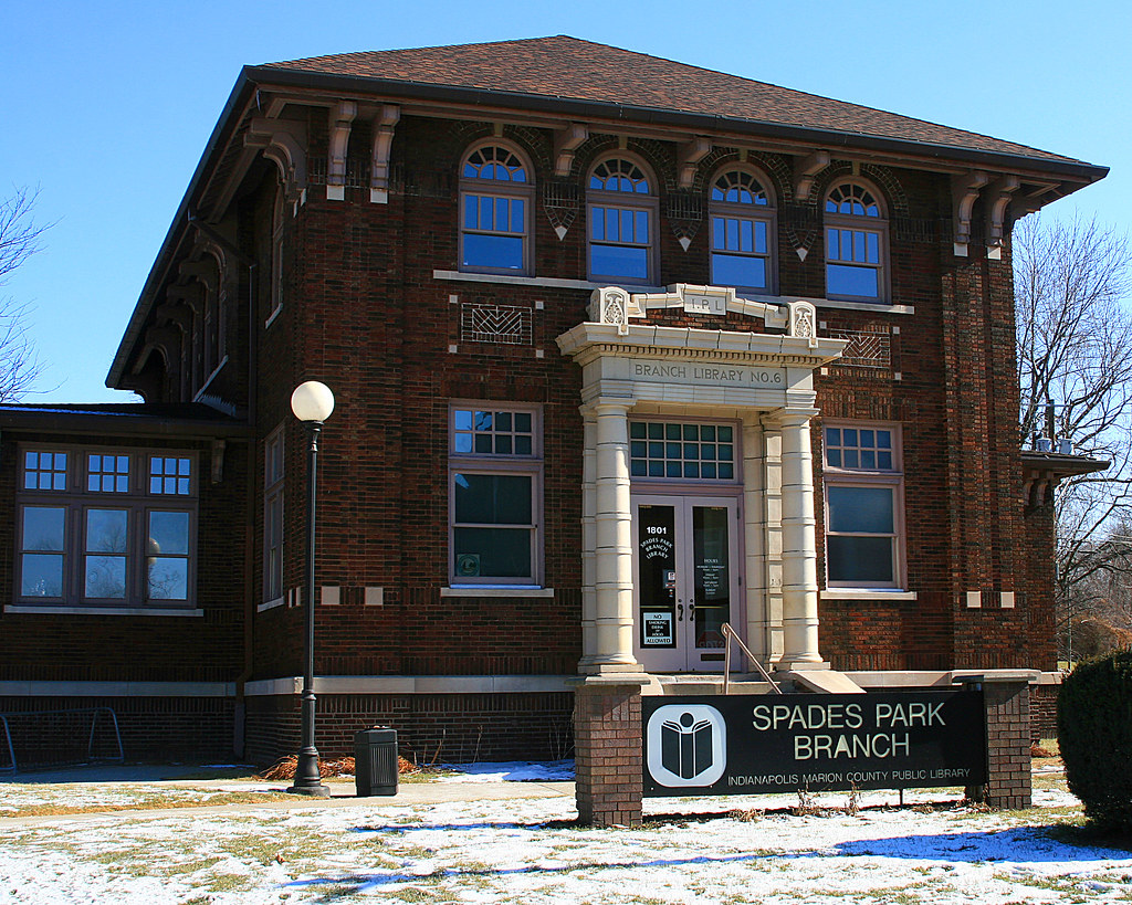 Spades Park Library Indianapolis, IN Bill Flickr