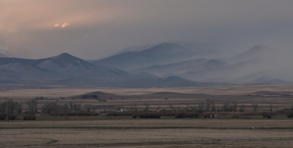 Weather action Spring rains in some Montana mountains Darrell