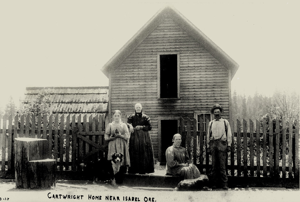 Old Marcola Oregon Early picture1880s or 90s. curtis Irish Flickr