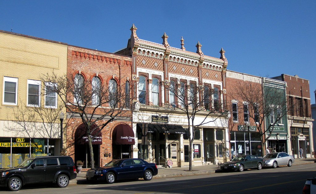 Downtown Howell I love the building in the middle of this … Brandon