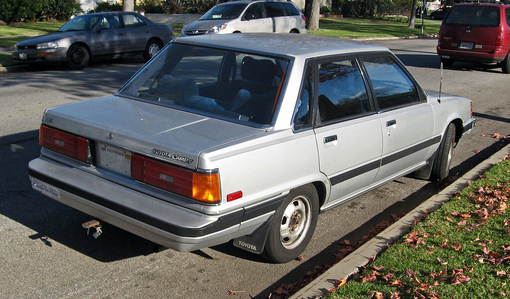 1985 Toyota Camry LE rear 3q Ate Up With Motor Flickr