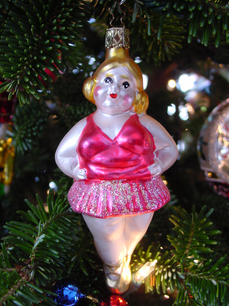 Old World Christmas tree., Fat girl ornamentJPG Karl Gercens Flickr