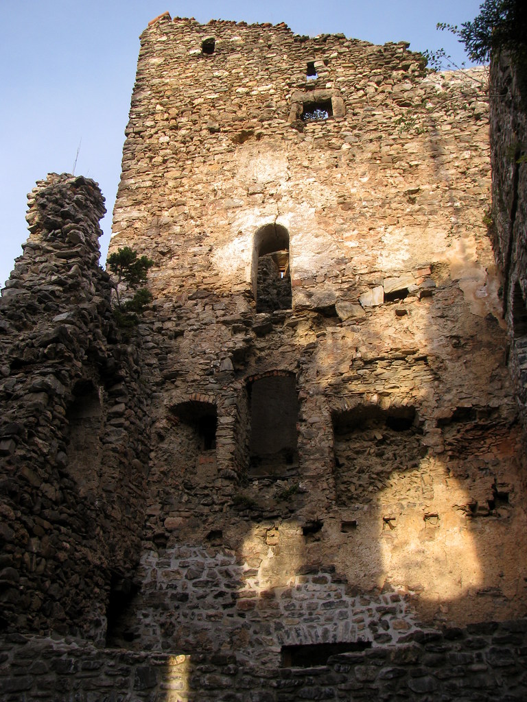 Burgruine / Ruine der Burg Neu Aspermont ob Jenins im Rhei… Flickr