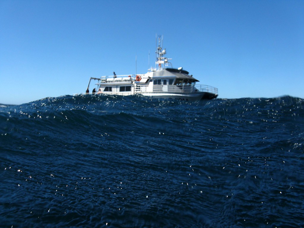 Shearwater The Shearwater is coming to get us. It's a 62' … Flickr