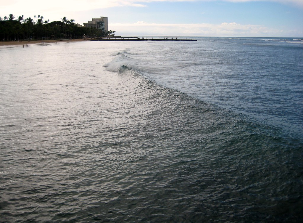 waikiki beach wave brian Flickr