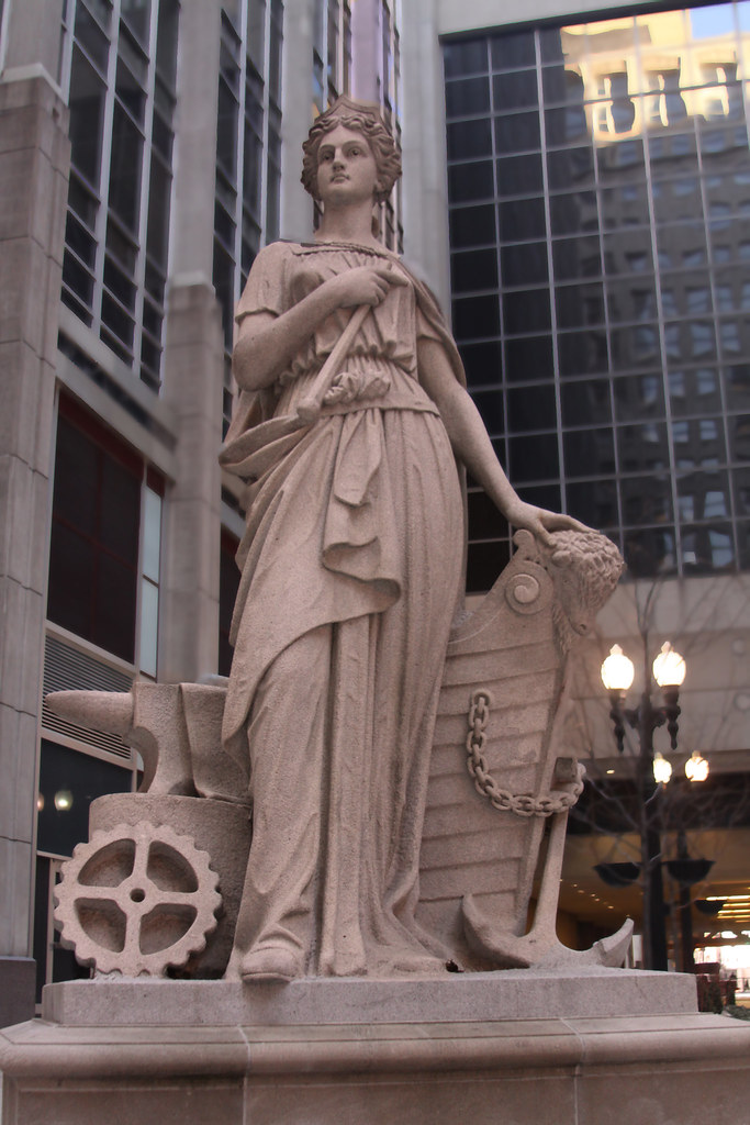 The Chicago Board of Trade’s Statues Symbolizing Agricultu… Flickr