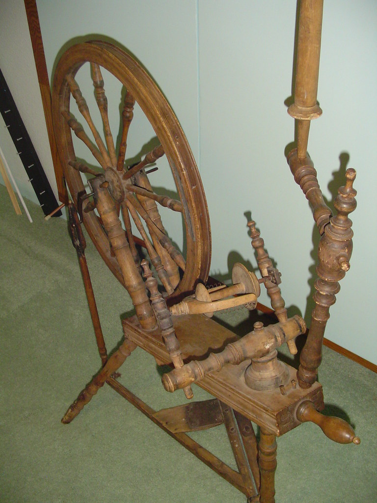 My Antique Spinning Wheel My good friend Ayn found this fo… Flickr
