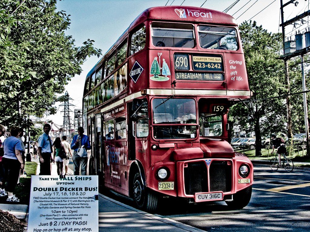 DOUBLE DECKER BUS Halifax, NS Ed Fehr Flickr