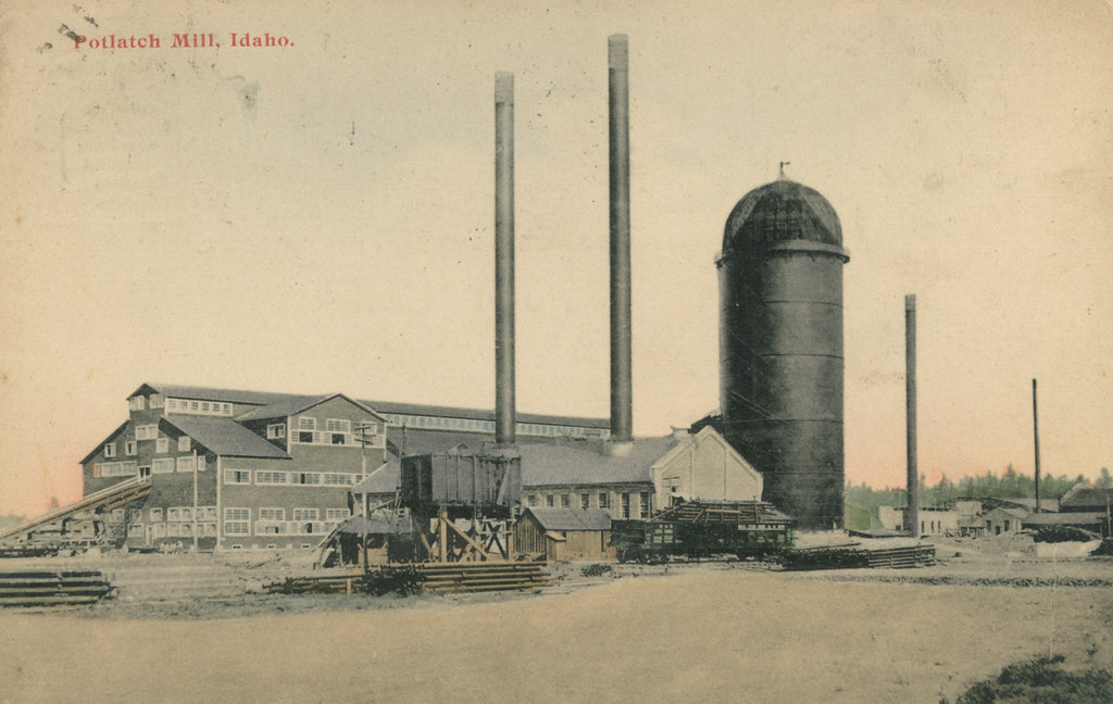 Potlatch Mill, 1907 Potlatch, Idaho Potlatch Mill, Idaho… Flickr