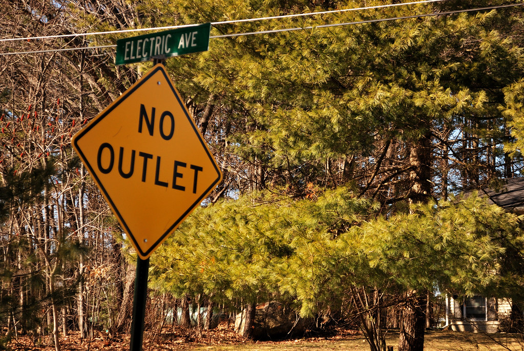 Hmmm, Electric Ave.? .there is no 'outlet' though, so d… Flickr