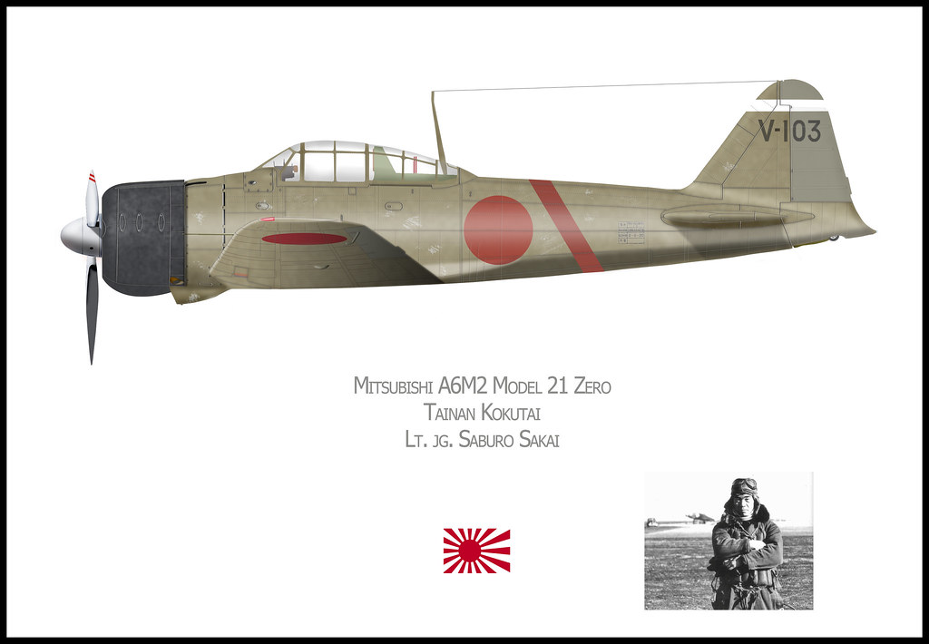 Profile A6M221 Zero Tainan Kokutai a photo on Flickriver