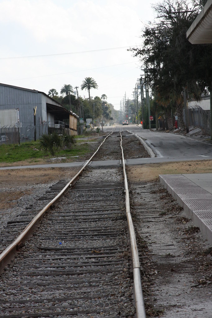 Old Ocala Train tracks at the old train station in Ocala, … Flickr