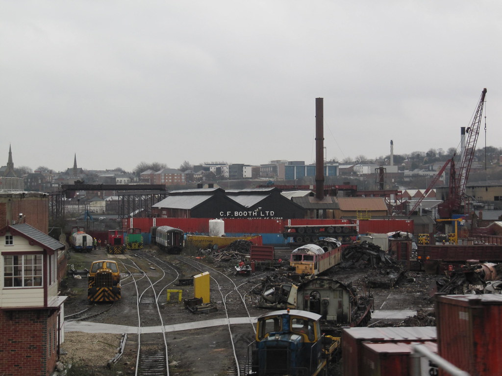 C.F. Booth's Scrap Yard in Rotherham 20/03/10 Picture take… Flickr