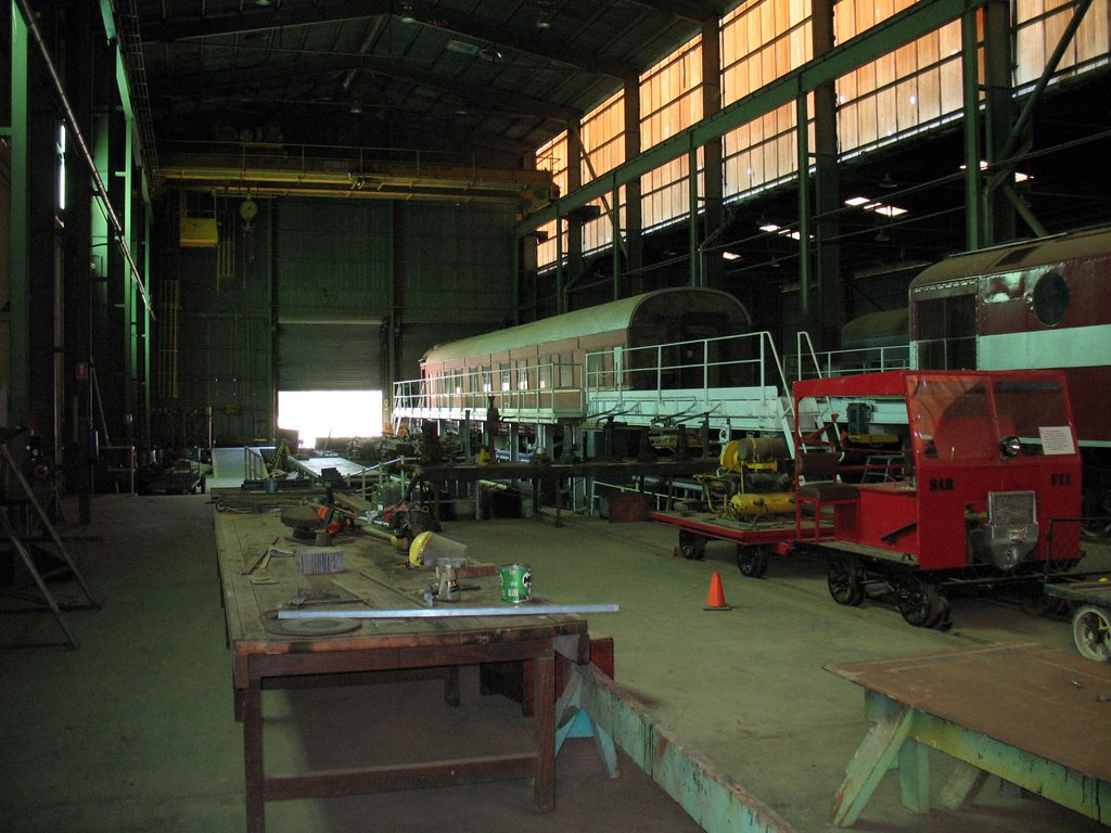 Peterborough Steamtown general view of diesel shop + N… Flickr
