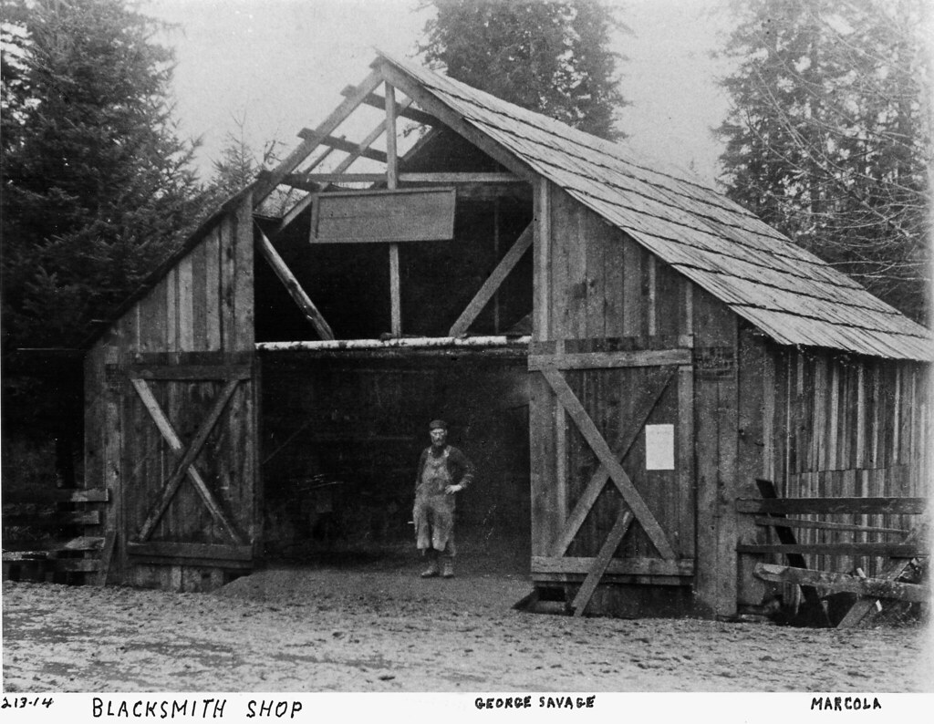 Old Marcola Oregon Located across street and to the East o… Flickr