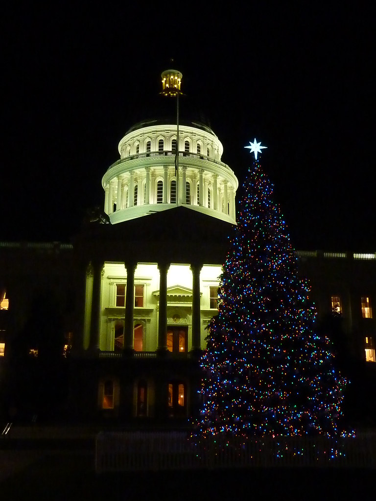 California State Capitol Christmas Tree Rudy Garcia Flickr