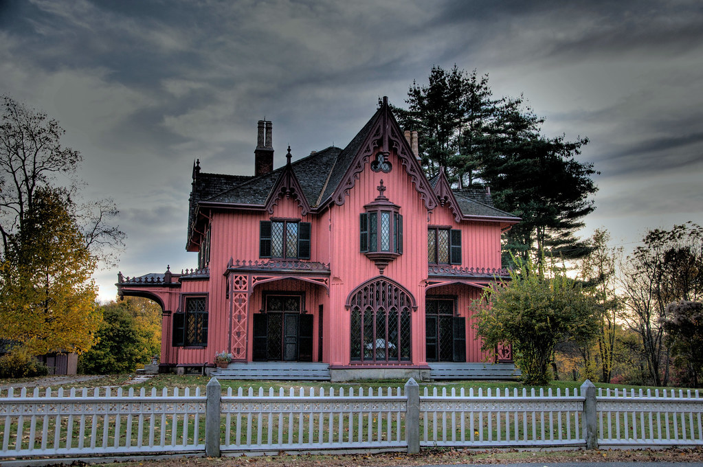 Pink House Roseland Cottage Christopher Harrison Flickr