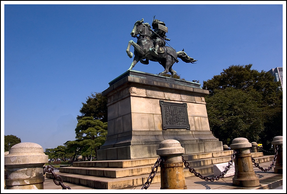 Samurai Statue Tokyo Richard Pluck Flickr