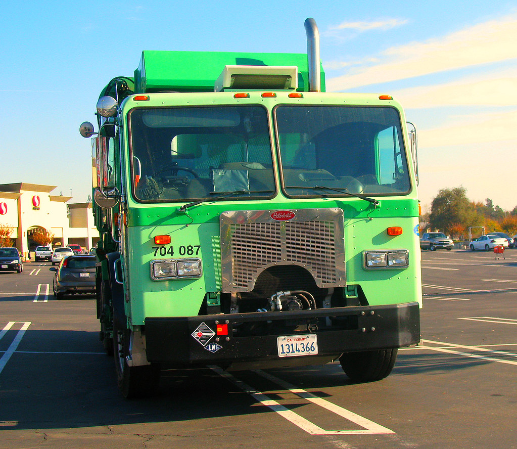 green county of Sacramento garbage truck jenn Flickr
