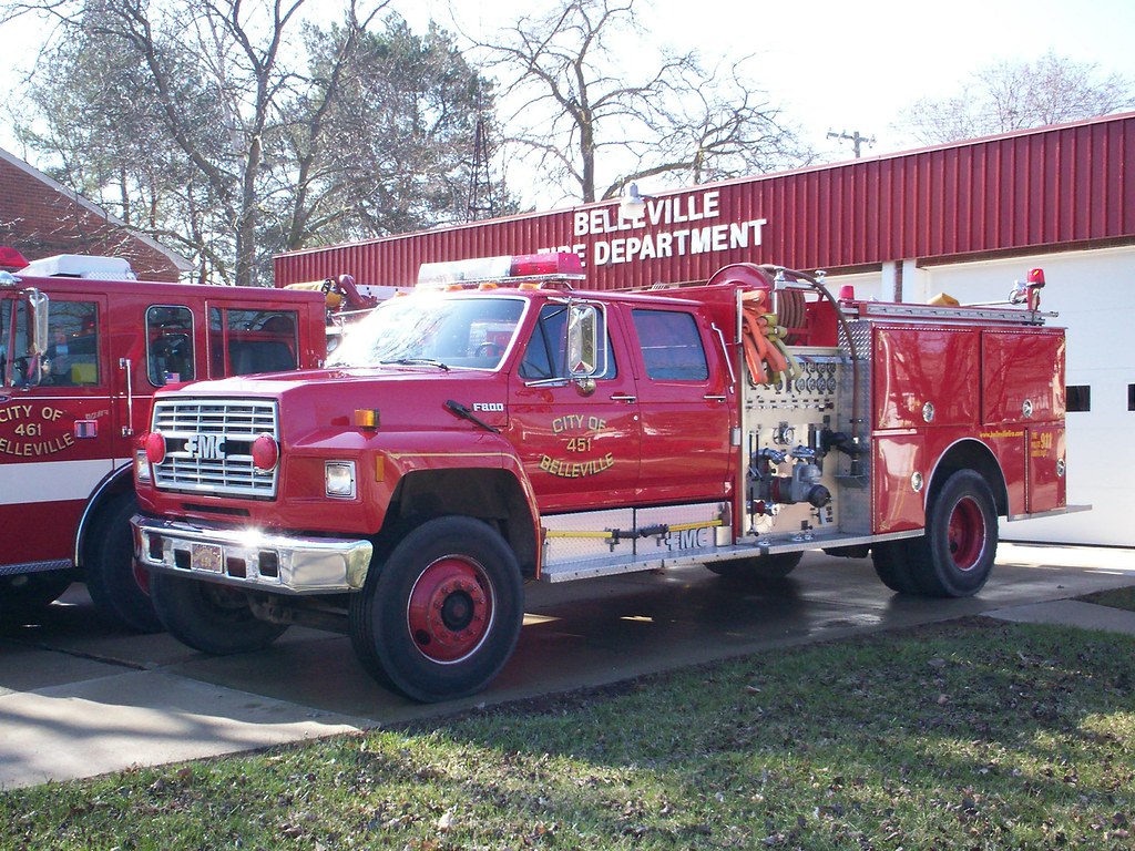 Belleville Fire Department Belleville, Michigan Engine 451… Flickr