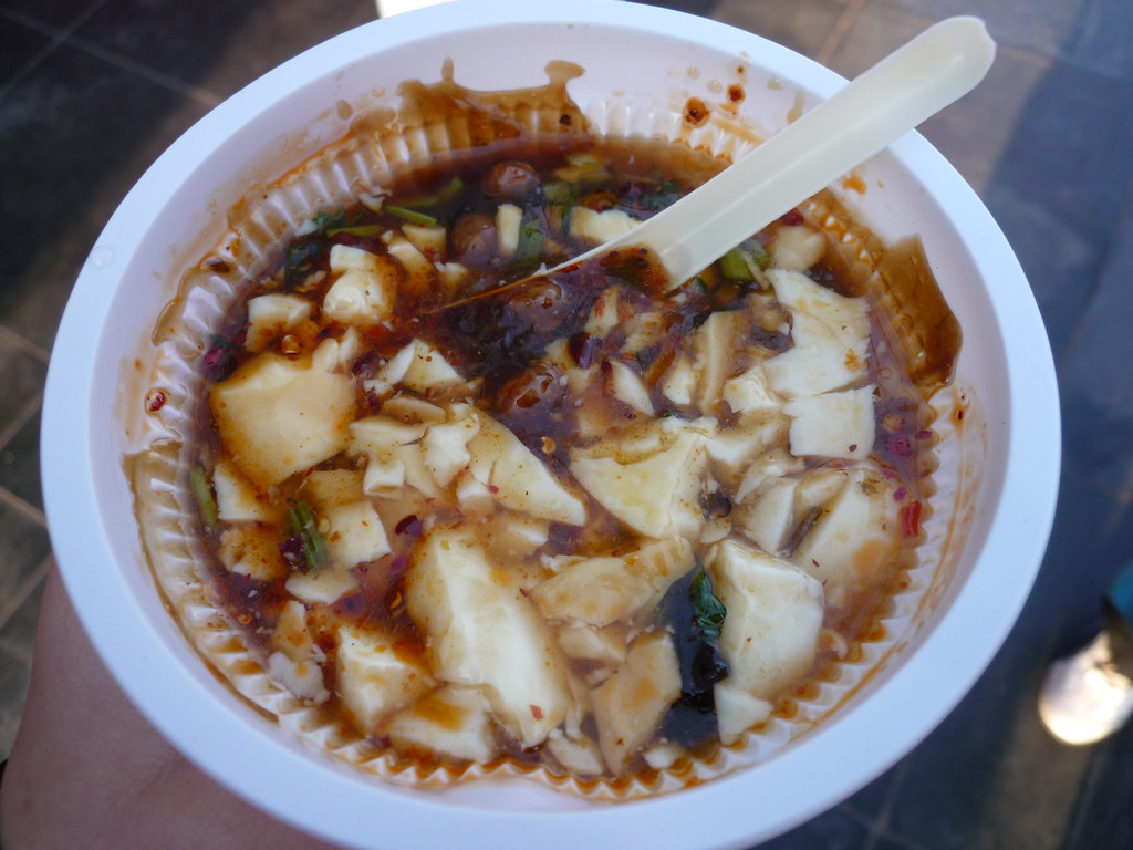 Tofu Soup Yummy street food for 5RMB Liren Chen Flickr