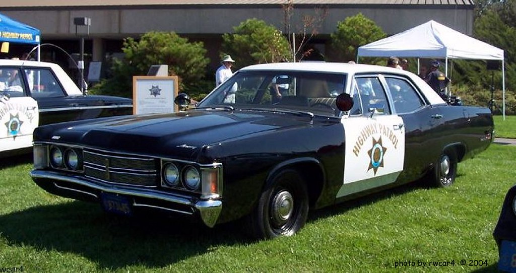 California Highway Patrol 1970 Mercury Monterey (restored) a photo