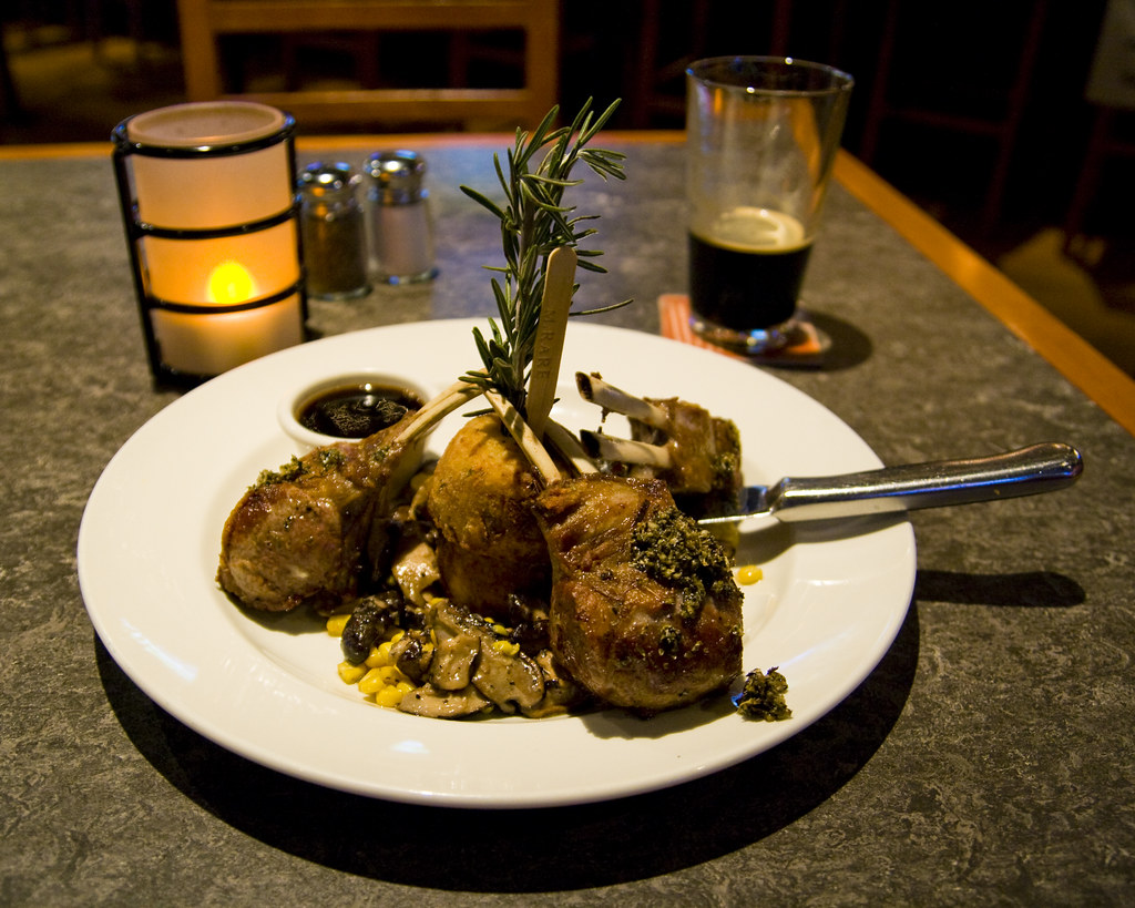 IMG_87371 New Zealand lamb chops, Yard House, Las Vegas 雪原 Flickr