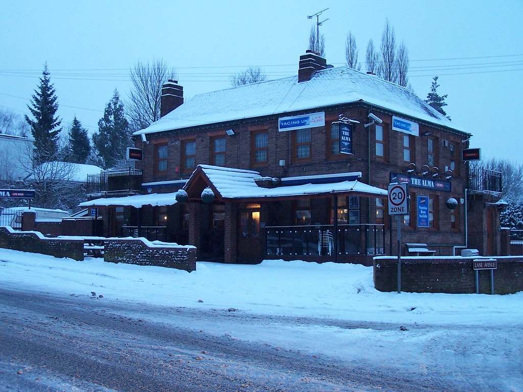The Alma This popular pub in Bentley Lane, Walsall, is nam… Flickr