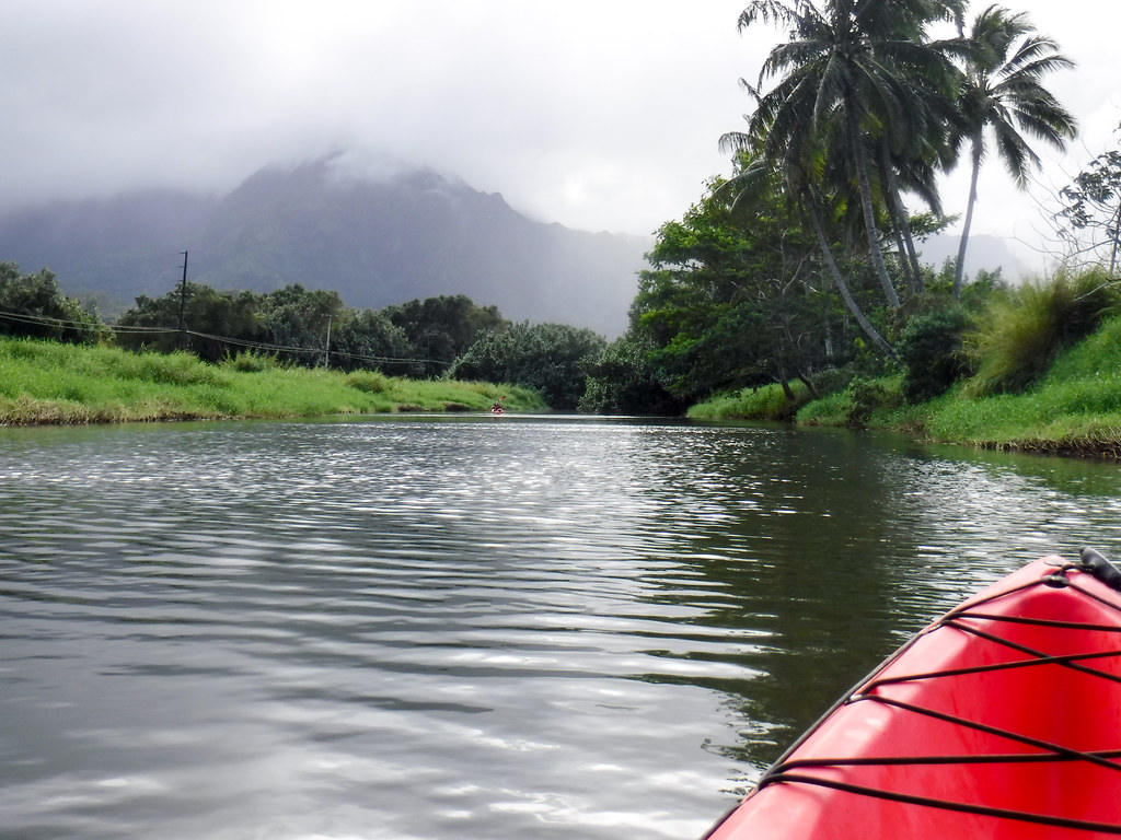 Kauai Kayaking on the Hanalei River(December,2016) Flickr