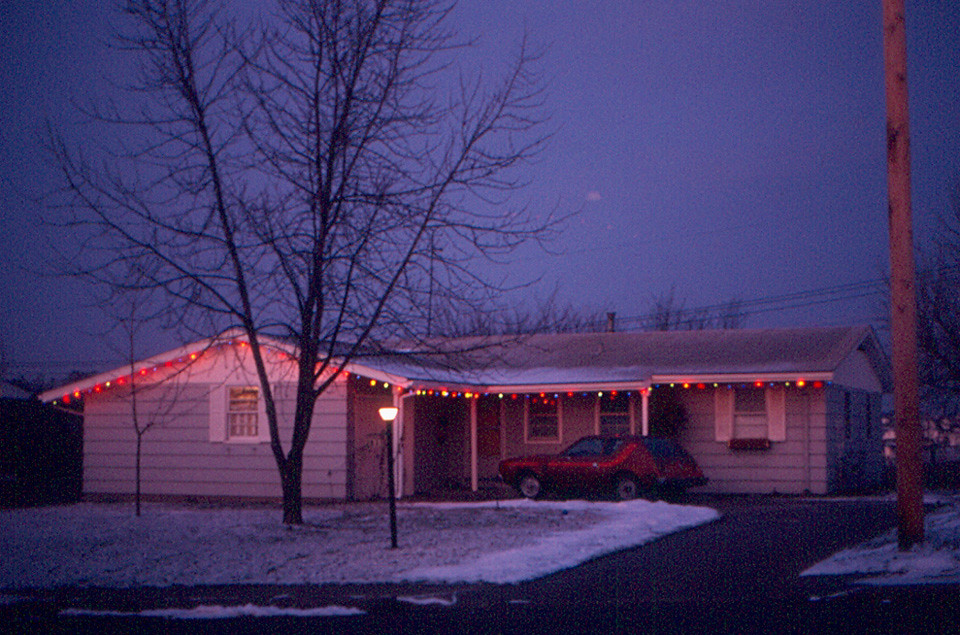 Peoria Christmas Lights (1974) I had Christmas lights on… Flickr