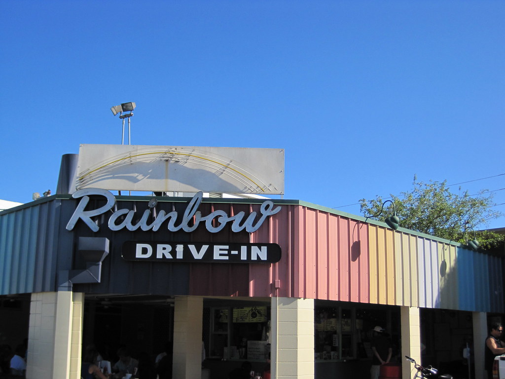 Rainbow DriveIn This drivein was so good we just had to … Flickr